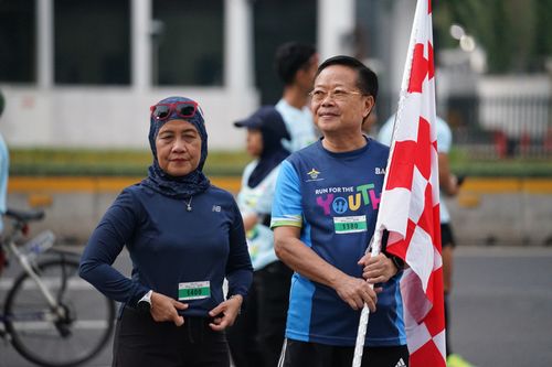 Race photo from Lari Bareng Yuk!