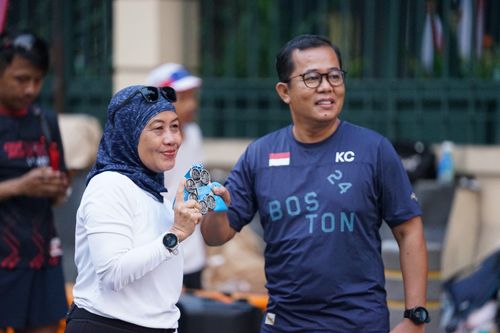 Race photo from One Run 10K Vibes 2024