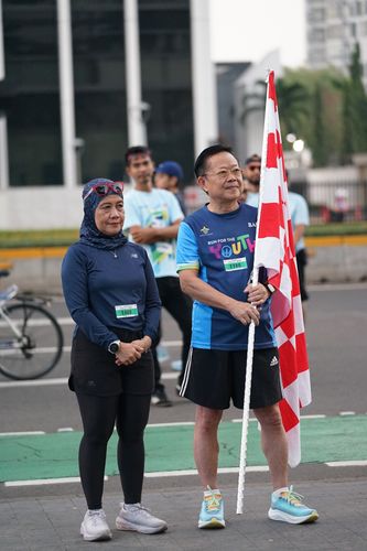 Race photo from Lari Bareng Yuk!