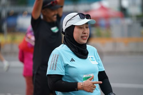 Race photo from Lari Bareng Yuk!