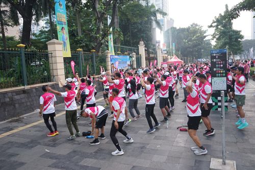 Race photo from Smartfren Run 2024 Vibes