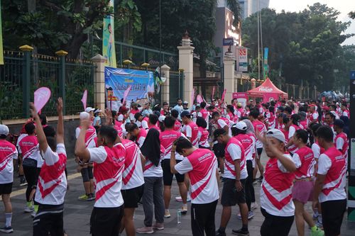 Race photo from Smartfren Run 2024 Vibes
