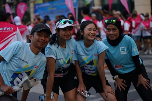 Race photo from Smartfren Run 2024 Vibes