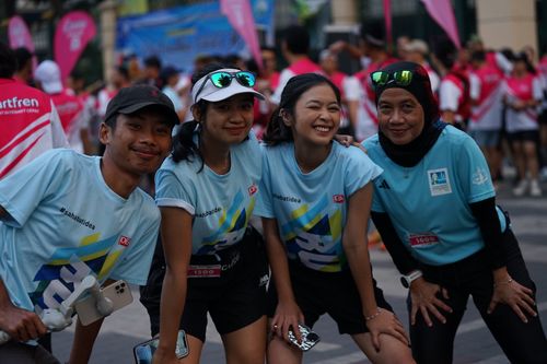 Race photo from Smartfren Run 2024 Vibes