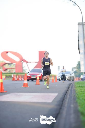 Race photo from Taman Budaya x BOGORUN 2025