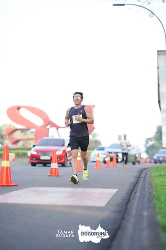 Race photo from Taman Budaya x BOGORUN 2025