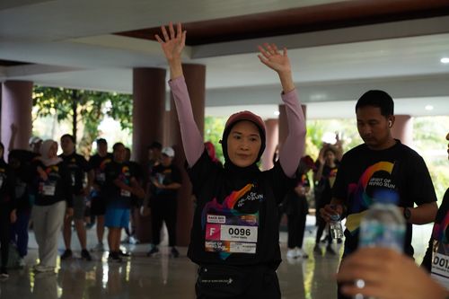 Race photo from WIPRO RUN 2025 - Vitalis Unza 20th Anniversary