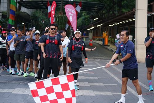 Race photo from One Run 10K Vibes 2024