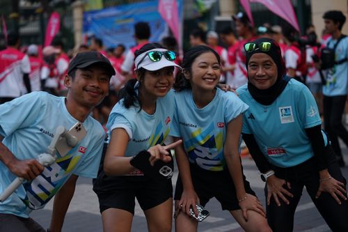 Race photo from Smartfren Run 2024 Vibes