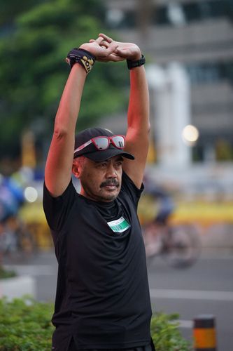 Race photo from Lari Bareng Yuk!