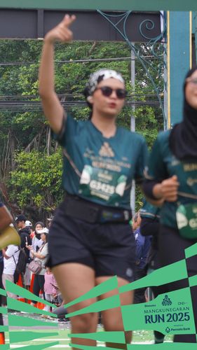 Race photo from Mangkunegaran Run 2025