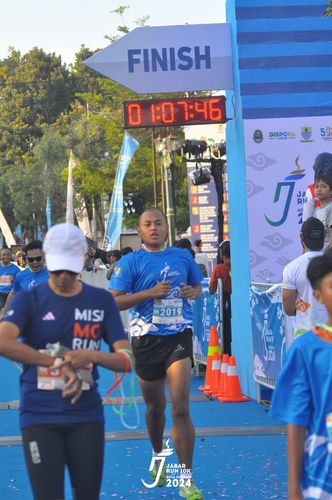 Race photo from Jabar Run 10K 2024