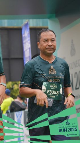 Race photo from Mangkunegaran Run 2025