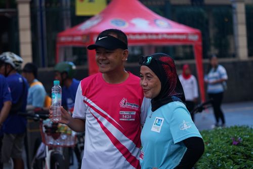 Race photo from Smartfren Run 2024 Vibes