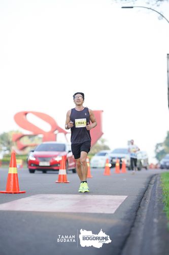 Race photo from Taman Budaya x BOGORUN 2025