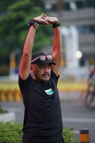 Race photo from Lari Bareng Yuk!