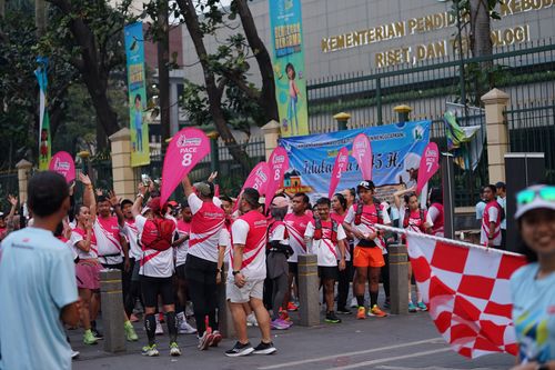 Race photo from Smartfren Run 2024 Vibes