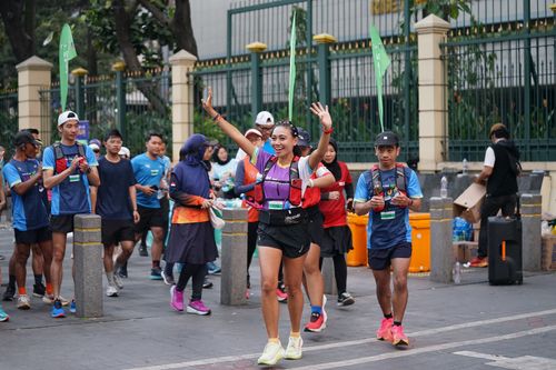 Race photo from Lari Bareng Yuk!