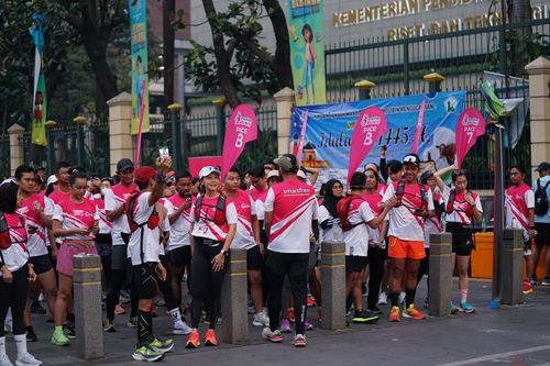 Race photo from Smartfren Run 2024 Vibes