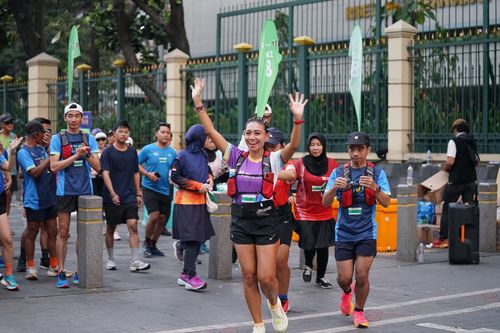 Race photo from Lari Bareng Yuk!