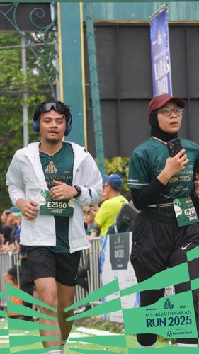 Race photo from Mangkunegaran Run 2025