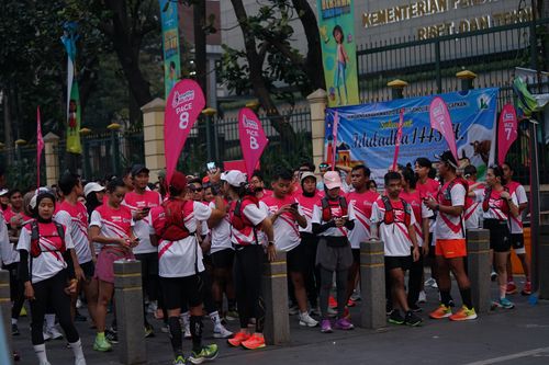 Race photo from Smartfren Run 2024 Vibes