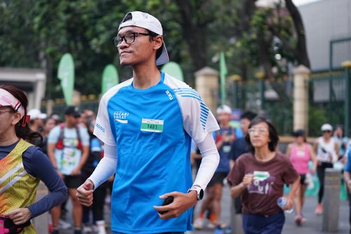 Race photo from Lari Bareng Yuk!
