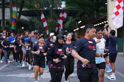 Race photo from One Run 10K Vibes 2024