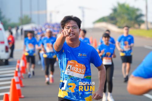 Race photo from ISOPLUS RUN 2025 - JAKARTA