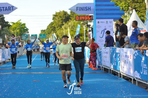 Race photo from Jabar Run 10K 2024