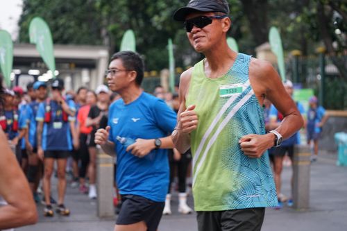 Race photo from Lari Bareng Yuk!