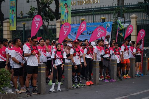 Race photo from Smartfren Run 2024 Vibes