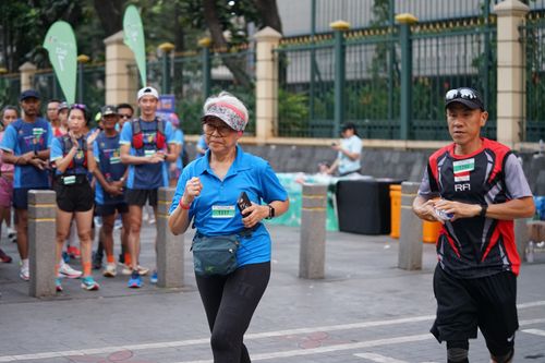 Race photo from Lari Bareng Yuk!