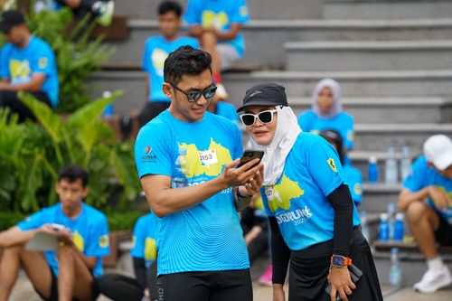 Race photo from Chasing Bogorun 2025