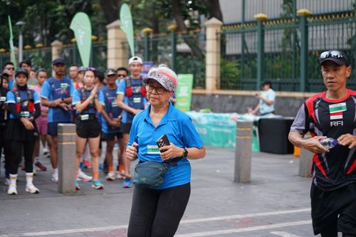 Race photo from Lari Bareng Yuk!