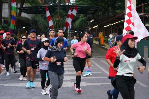 Race photo from One Run 10K Vibes 2024