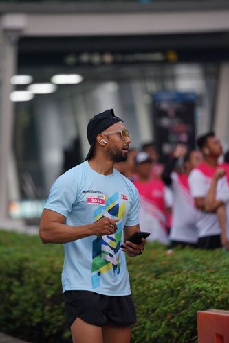 Race photo from Smartfren Run 2024 Vibes