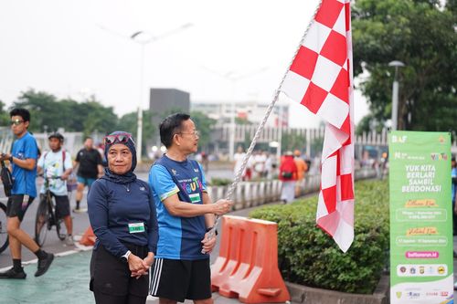 Race photo from Lari Bareng Yuk!