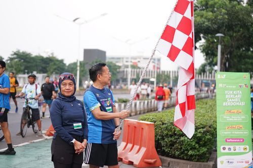 Race photo from Lari Bareng Yuk!