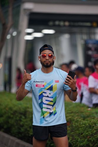 Race photo from Smartfren Run 2024 Vibes