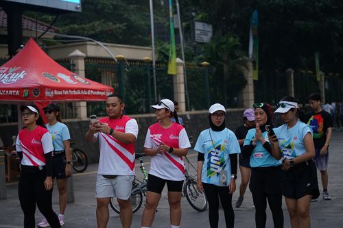 Race photo from Smartfren Run 2024 Vibes