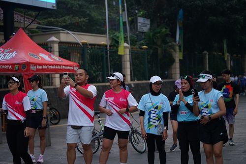 Race photo from Smartfren Run 2024 Vibes