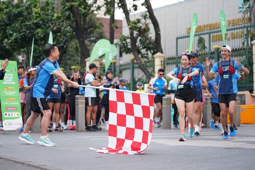 Race photo from Lari Bareng Yuk!