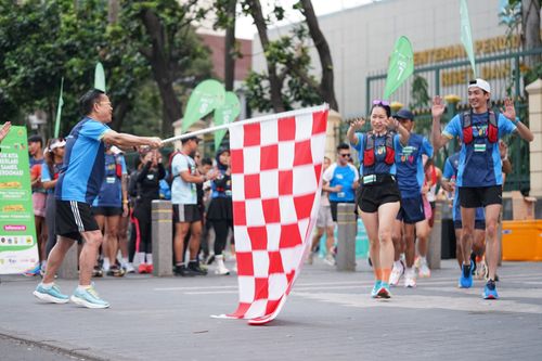 Race photo from Lari Bareng Yuk!