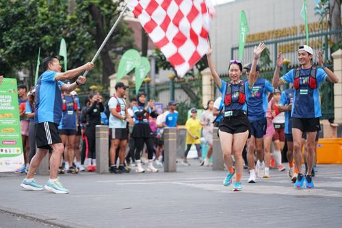 Race photo from Lari Bareng Yuk!