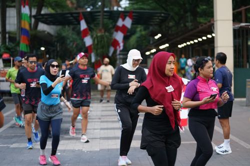 Race photo from One Run 10K Vibes 2024