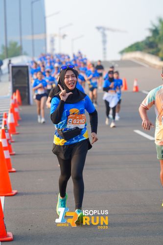 Race photo from ISOPLUS RUN 2025 - JAKARTA