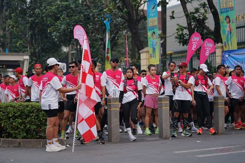 Race photo from Smartfren Run 2024 Vibes