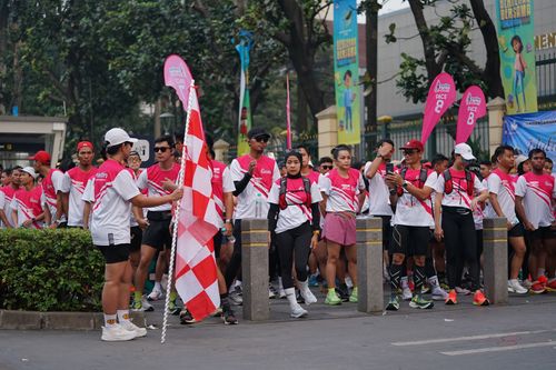 Race photo from Smartfren Run 2024 Vibes