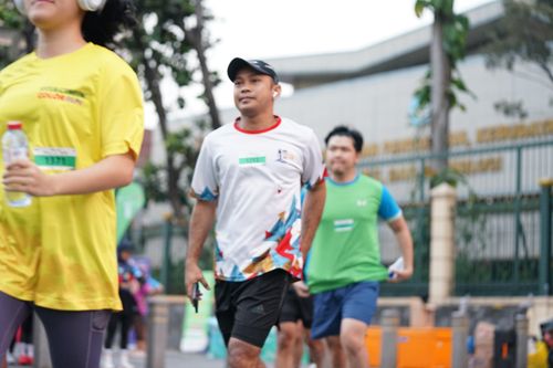 Race photo from Lari Bareng Yuk!